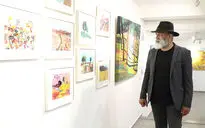 نمایشگاه آثار الهام عظیمی در گالری مژده