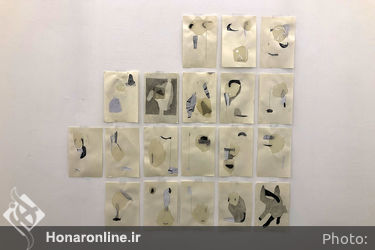 نمایشگاه گروهی با عنوان «بر مدار حلزون» در گالری سو