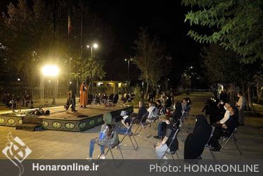 تعزیه "دو طفلان مسلم(ع)" در مقابل تالار وحدت