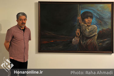 نمایشگاه نقاشی شهرآسمانی حوزه هنری