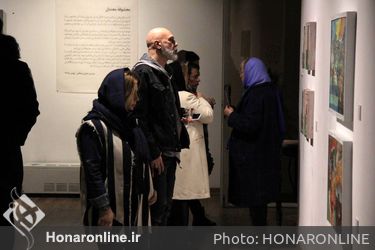 نمایشگاه نقاشی عیسی جباری در گالری آس