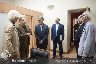 جلسه شورای عالی خانه هنرمندان ایران  با حضور وزیر فرهنگ و ارشاد اسلامی 