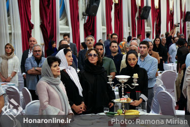 اختتامیه نخستین دوره جایزه آکادمی سینما در هتل انقلاب