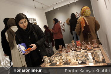 افتتاحیه نمایشگاه حجم و اینستالیشن امیر نصیری در گالری هپتا