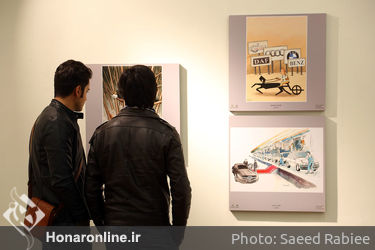 نمایشگاه آثار جشنواره "ایران ساخت"در خانه هنرمندان