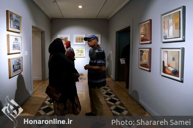 افتتاحیه نمایشگاه گروهی نقاشی انجمن نقاشان ایران در خانه هنرمندان 