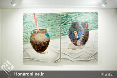 افتتاحیه ی نمایشگاه نقاشی عیسی جباری ممقانی در گالری ساربان