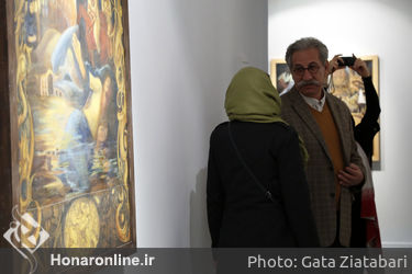 افتتاحیه نمایشگاه نقاشی های ترانه صادقیان در گالری ویستا