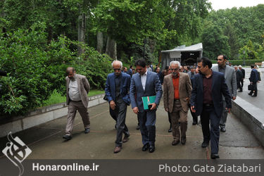 افتتاحیه و رونمایی از ثبت ملی مکتب نستعلیق میرعماد الحسنی در مجموعه فرهنگی، تاریخی سعدآباد