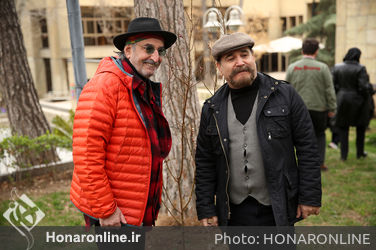 کاشت نهال توسط هنرمندان در فرهنگسرای نیاوران