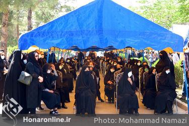  تشییع پیکر علی مرادخانی، معاون سابق امور هنری وزارت فرهنگ و ارشاد اسلامی