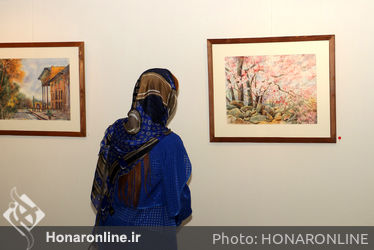 نمایشگاه آثار حجت‌اله چراغ در گالری شکوه