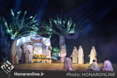 اجرای نمایش بزرگ میدانی محشر در شیراز