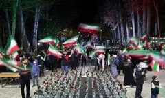باغ فردوس میزبان تجمعی برای وطن شد

