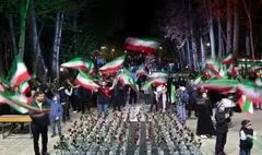باغ فردوس میزبان تجمعی برای وطن شد

