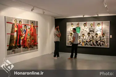 نمایشگاه چاپ علی آل حسینی در شهرکتاب فرشته