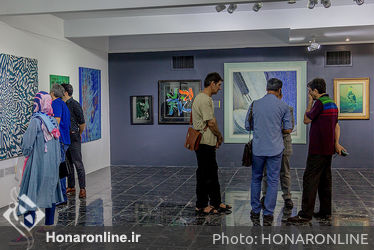 نمایشگاه گروهی نقاشی خط به نام "خط آزاد" در گالری آرتیبیشن