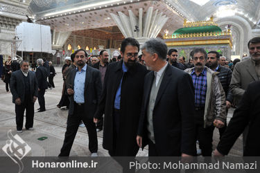 تجدید بیعت وزیر فرهنگ و ارشاد اسلامی به همراه جمعی از معاونان و مدیران این وزارتخانه و اصحاب فرهنگ، هنر، رسانه و با آرمان‌های حضرت امام (ره) 