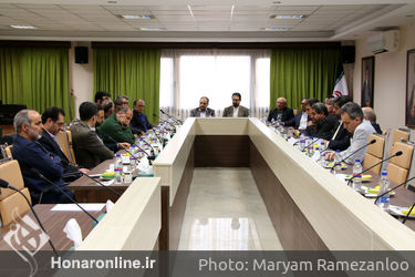 نشست کارگروه مشترک همکاری معاونت امور هنری وزارت فرهنگ و ارشاد اسلامی و فرهنگستان هنر