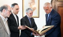 وزیر فرهنگ با همتای ترک خود دیدار کرد/ همکاری دوجانبه در چارچوب سال فرهنگی ۲۰۲۵