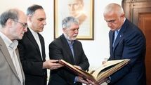 وزیر فرهنگ با همتای ترک خود دیدار کرد/ همکاری دوجانبه در چارچوب سال فرهنگی ۲۰۲۵