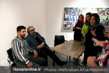 نمایشگاه انفرادی نقاشی‌های مسعود کیمیایی در گالری آریانا