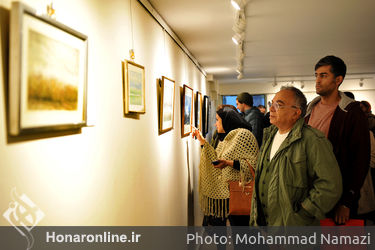نمایشگاه نقاشی‌های زنده‌یاد عباس کیارستمی در گالری گلستان