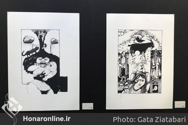 نمایشگاه آثار قباد شیوا  در گالری ثالث