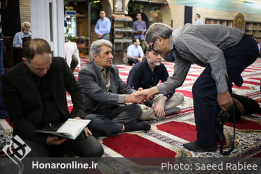 مراسم ختم زنده‌یاد استاد پرویز بهرام در مسجد بلال