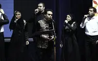 گروه آوازی تهران به خوانندگی وحید تاج در تبریز روی صحنه رفت / تاج با ارکستر 
