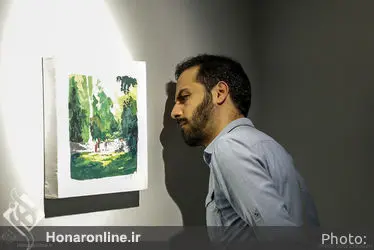 نمایشگاه نقاشی‌های مجید فعال در گالری آ 