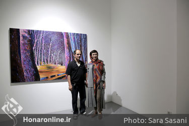 نمایشگاه آثار سمانه وفایی در گالری اعتماد نگارستان