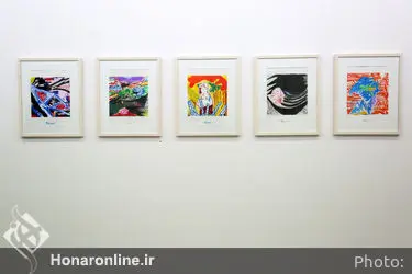 افتتاحیه نمایشگاه نقاشی های علی نصیر در گالری اُ