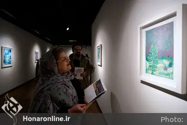 افتتاحیه نمایشگاه آثار مارال قندیلی در گالری آ