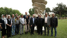 “Roots and Stones”, a gift from Tony Cragg, unveiled at TMCA