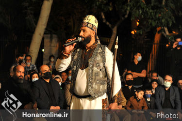 شب تعزیه سنگلج با حضور وزير ارشاد 