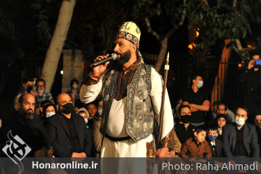 شب تعزیه سنگلج با حضور وزير ارشاد 