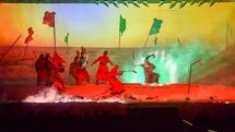 اجرای نمایش بزرگ میدانی محشر در شیراز