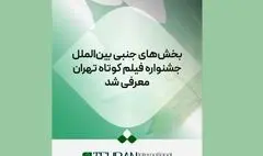 بخش‌های جنبی بین‌الملل جشنواره فیلم کوتاه تهران معرفی شد