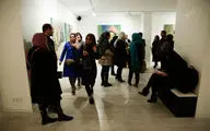 Sareban Gallery showing Issa Jabbari paintings