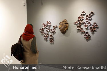 افتتاحیه نمایشگاه حجم و اینستالیشن امیر نصیری در گالری هپتا