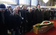 مراسم تشییع پیکر رکن‌الدین خسروی 