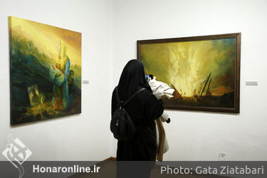  نمایشگاه نقاشی و مجسمه‌های عبدالحمید قدیریان در فرهنگسرای نیاوران
