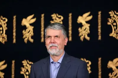 دیدار نوروزی وزیر ارشاد با داریوش اسدزاده و حسن ناهید