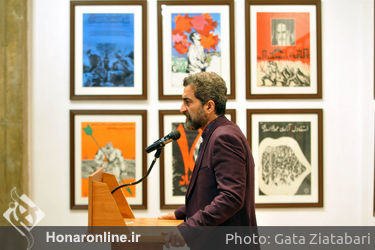 افتتاحیه نمایشگاه آثار تجسمی به مناسبت هفته هنر انقلاب اسلامی