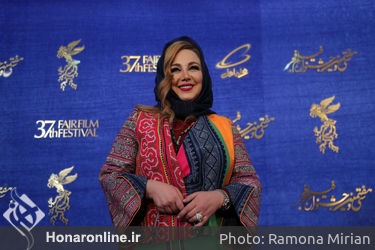 اکران فیلم "سمفونی نهم" در سومین روز سی و هفتمین جشنواره فیلم فجر - بهنوش بختیاری