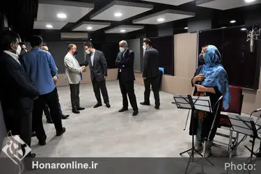 آیین رونمایی استودیوی صدای رودکی