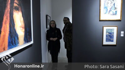 افتتاحیه نمایشگاه آثار تجسمی هنرمندان سینمایی 
