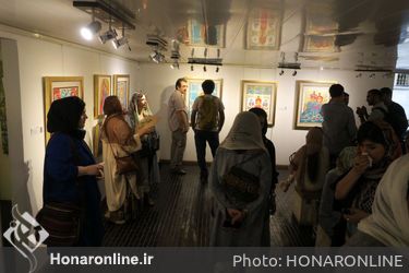 نمایشگاه نقاشی‌های علی قهرمانی در گالری سیحون
