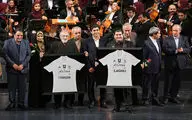 آیین بدرقه تیم ملی فوتبال ایران و رونمایی از سرود تیم ملی در تالار وحدت